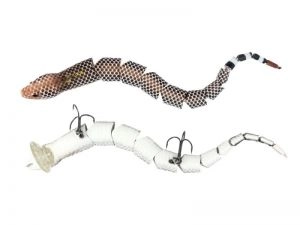 Nástraha 3D Snake Had 20cm 25g Rattle